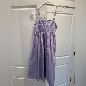 Banana Republic Lavender Midi Dress